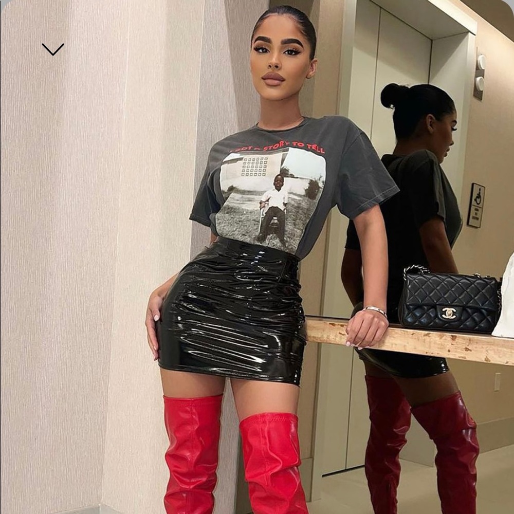 Fashion Nova Boot Camp Skirt